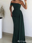Off Shoulder Green Mermaid Evening Gown Maxi Long Evening Party Prom Dresses  ,MB787