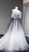 Gorgeous Off Shoulder A-Line Evening Gown Maxi Long Evening Party Prom Dresses ,MB625