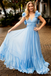 Sweetheart Lace Up Back A-line Evening Gown Maxi Long Evening Party Prom Dresses,MB801