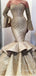 Sparkle Long Sleeves Sweetheart Mermaid Evening Gown Long Evening Party Prom Dresses ,MB837
