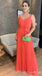 A-line Evening Gown Maxi Long Evening Party Prom Dresses with Belt ,MB767