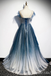Stylish Embroidery Illusion Lace Up Back A-Line Evening Gown Maxi Long Evening Party Prom Dresses,MB683