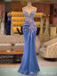 Stylish Mermaid Plunging Beaded Prom Dresses to Impress,MB898