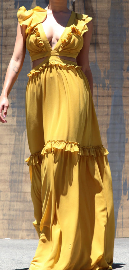 Sexy Deep V-neck Evening Gown Long Prom Dresses,MB221