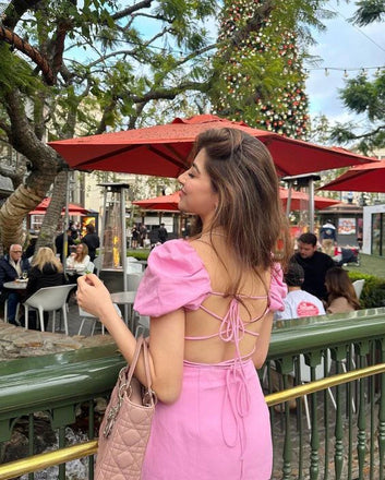 Elegant Pink Pleats  Simple Cheap Short Sleeves Short Homecoming Dresses, HD23
