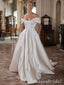 High-end Sexy Off Shoulder Strapless Appliques Evening Gown Long Prom Dresses ,MB223