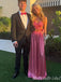 Stylish Spaghetti Straps A-line Pleats Long Party Dress Prom Dresses,MB10965