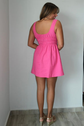 Elegant Pink V Neck A-Line Satin Strapless Cheap Simple Short Homecoming Dresses, HD100