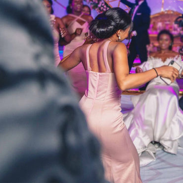 Mismatched Pink Halter Soft Satin Mermaid Long Cheap Elegant Bridesmaid Dresses ,BD61