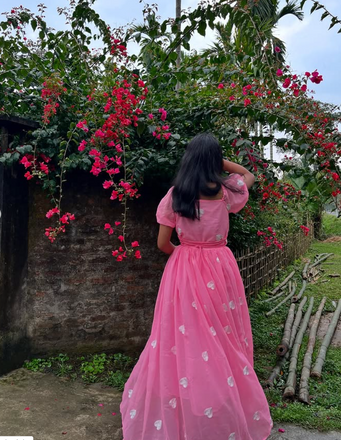 Cute Pink Cap Sleeve Long Formal Dress to Impress,MB11030