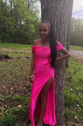 Popular Pink Spaghetti Straps Mermaid Long Formal Dress to Impress,MB11118