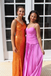 Popular Purple Spaghetti Straps A-line Long Formal Dress to Impress,MB11115