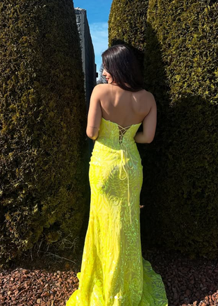 Popular Green Mermaid Long Formal Dress to Impress,MB11119