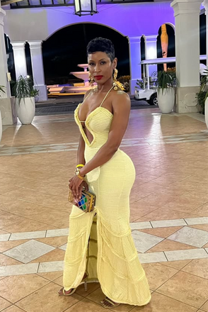 Elegant Yellow Spaghetti Straps Mermaid Long Formal Dress to Impress,MB11143