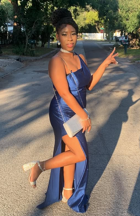 Popular Blue Slit Mermaid Long Formal Dress to Impress,MB11171