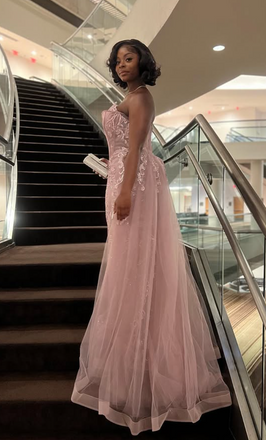 Popular Pink Mermaid Long Formal Dress to Impress,MB11170