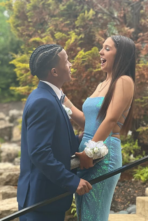 Sexy Blue Spaghetti Straps Mermaid Long Formal Dress to Impress,MB11174