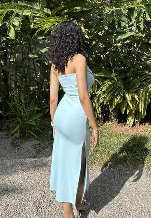 Popular Green Bow Mermaid Long Formal Dress to Impress,MB11210