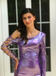 Sexy Purple Mermaid One-Sleeve Long Formal Dress to Impress,MB11222
