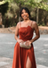 Popular Brown Spaghetti Straps Long Formal Dress to Impress,MB11241