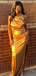 Popular Gold High-neck Mermaid  Long Formal Dress to Impress,MB11248