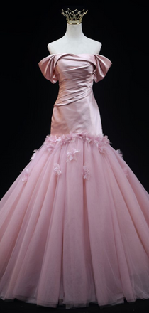 Popular Pink Sweetheart Mermaid Long Formal Dress to Impress,MB11246