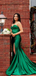 Popular Green Mermaid Sweetheart Slit Long Formal Dress to Impress,MB11252