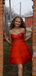 Elegant Red Sweetheart Short Homecoming Dress, HD566