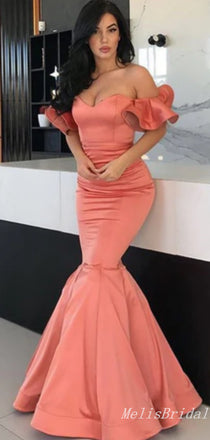 Sexy Sweetheart Off-The-Shoulder Mermaid Evening Gown Long Formal Dresses Prom Dresses,MB397
