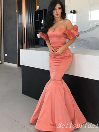Sexy Sweetheart Off-The-Shoulder Mermaid Evening Gown Long Formal Dresses Prom Dresses,MB397