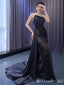 Gorgeous Straplesss A-line Lace up Back Party Dress Long Prom Dresses to Impress  ,MB956