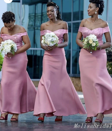 Sparkle Off Shoulder Sheath Long Bridesmaid Dresses,BD220