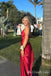 Sexy Spaghetti Straps Front Slit Party Dress Long Prom Dresses to Impress ,MB1027