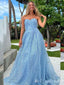 Gorgeous Strapless Sweetheart A-line Party Dress Long Prom Dresses to Impress ,MB1029