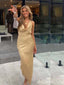 Sexy Halter Open Back Sheath Evening Gown Maxi Long Formal Dresses Prom Dresses,MB452