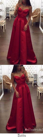 Sexy Strapless Sheer Corset A-Line Evening Gown Maxi Long Formal Dresses Prom Dresses With Pleats,MB453