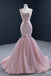 Elegant Mermaid Lace up Back Party Dress Long Prom Dresses to Impress ,MB973