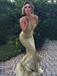 Sexy Sparkle Strapless Sweetheart Mermaid Evening Gown Maxi Long Formal Dresses Prom Dresses With Ruffles ,MB425