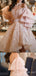 Gorgeous Light Pink Off-The-Shoulder Sparkle A-Line Graduation Party Short Homecoming Dresses, HD403