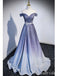 Gorgeous Off Shoulder Sweetheart A-line Long Party Dress Prom Dresses,MB1055