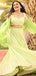 Elegant Green Lone Sleeve Long Formal Dress to Impress,MB11112