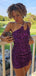 Sexy Purple Tight Short Party Dress Short Homecoming Dress, HD552