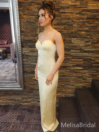 Sexy Yellow Sweetheart Mermaid Long Formal Dress to Impress,MB11047